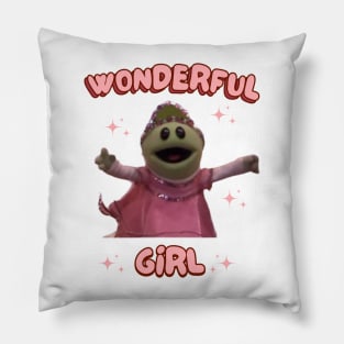 Wonderful Girl Pillow