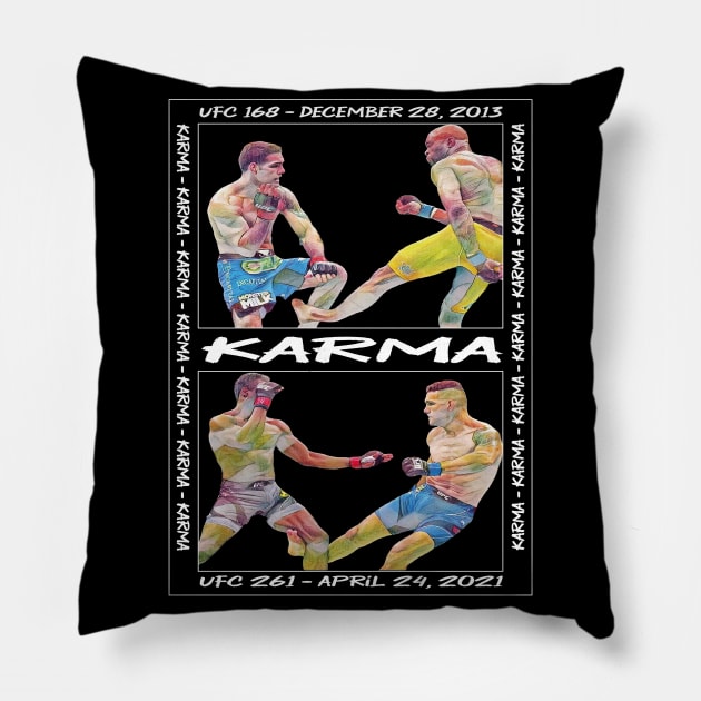 MMA Karma Pillow by FightIsRight