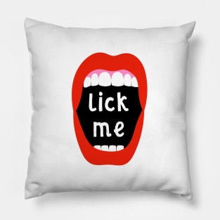 Lick Me Pillow