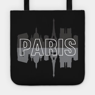 Paris, France Skyline Tote