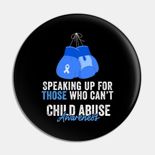 Child Abuse Prevention Awareness Month Blue Ribbon gift idea Pin