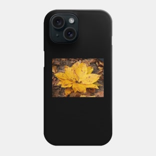 Yello leafs Phone Case