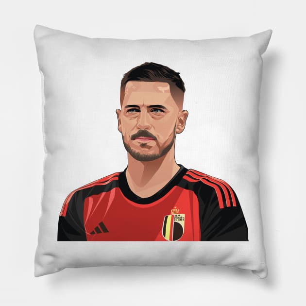 Eden Hazard Prime Pillow by dr.dre45_