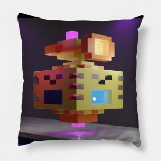 C64 Impossible Mission 3D Pillow