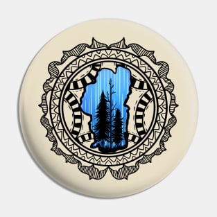 Lake Tahoe - Mandala Pin