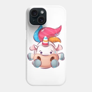 Fat Unicorn Rhinoceros Phone Case