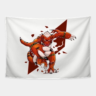 growlmon fanart Tapestry