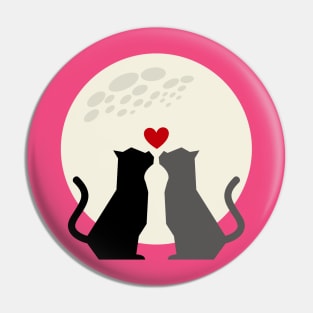 Cats in love Pin