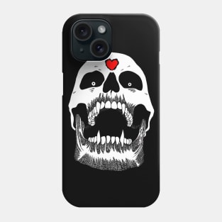 Vampiric Skull Phone Case