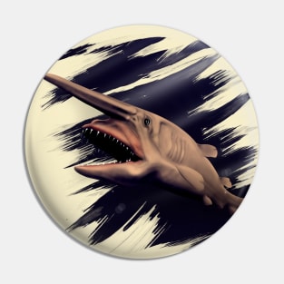 Goblin shark wall art Pin