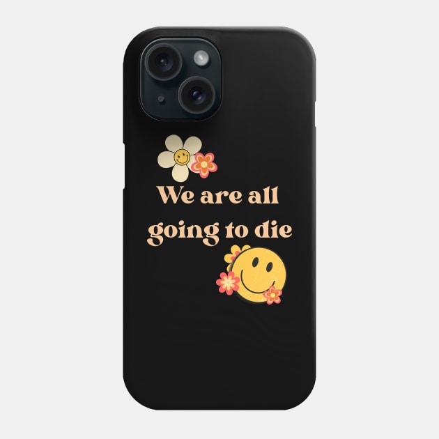 Existential Dread Phone Case by Akima Designs