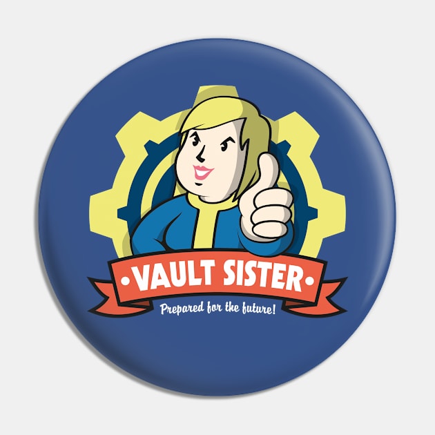 Vault Sister Pin by Olipop