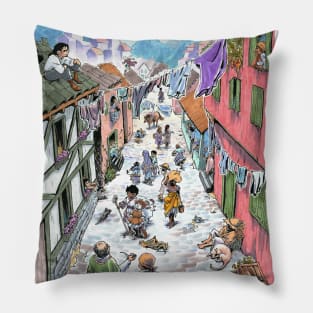 Street in Galeport Pillow