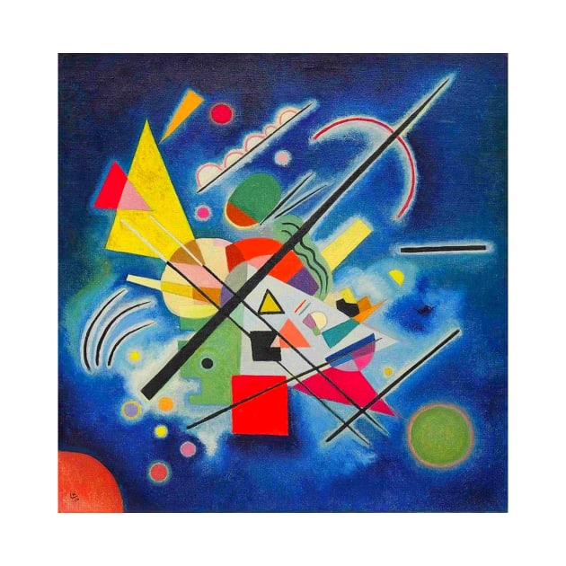 Kandinsky, Blue Painting by PixDezines