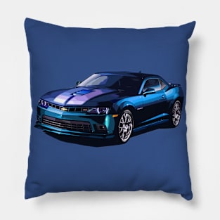 Chevrolet Camaro SS 2016 Blue Pillow