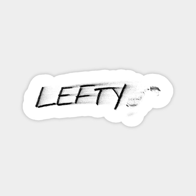 Lefty Magnet by noranovak