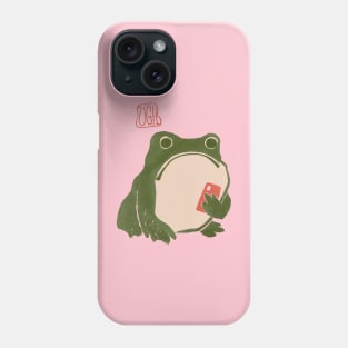 Ugh Matsumoto Hoji Frog Art Print Phone Case