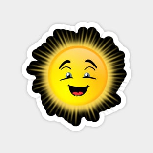 Smiling Sun Magnet