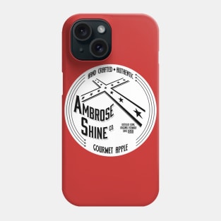 Ambrose Shine Co Logo (White) Phone Case