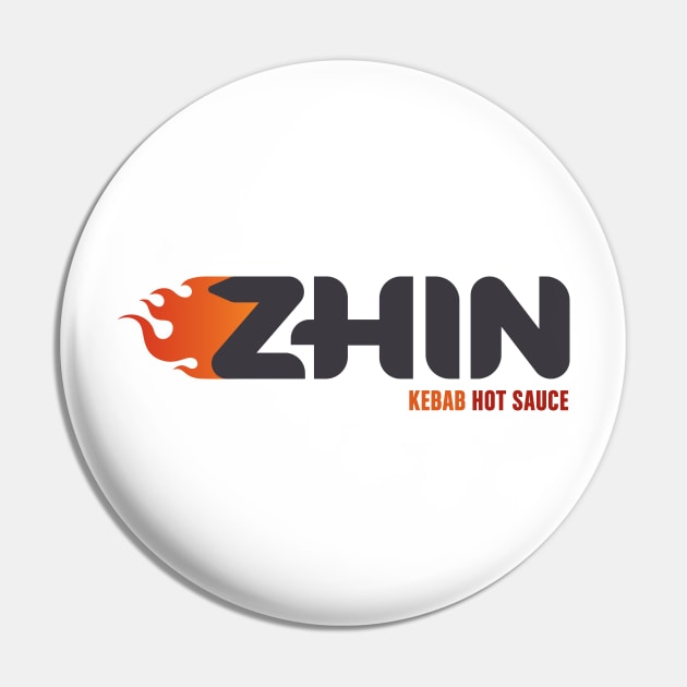 Zhin (dark) Paladins Champion Logo Pin by dcmjs