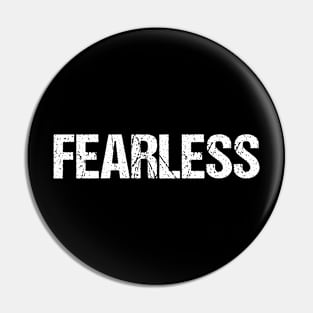 Fearless - Gym Bro Pin