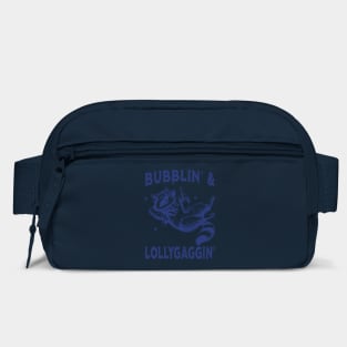 Lazy raccoon Bubblin' and Lollygaggin' vintage design Bag