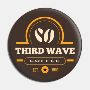 Third Wave Coffee TShirt for Coffee Lovers Pin