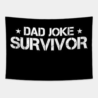 Dad Joke Survivor Tapestry