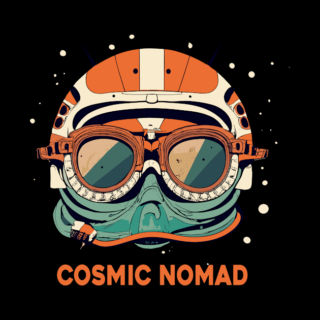 Cosmic Nomad Motorcycle by Kingrocker Clothing