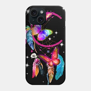 Butterfly Dreamcatcher Moon Phone Case