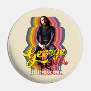 Reto Fade George Carlin Pin