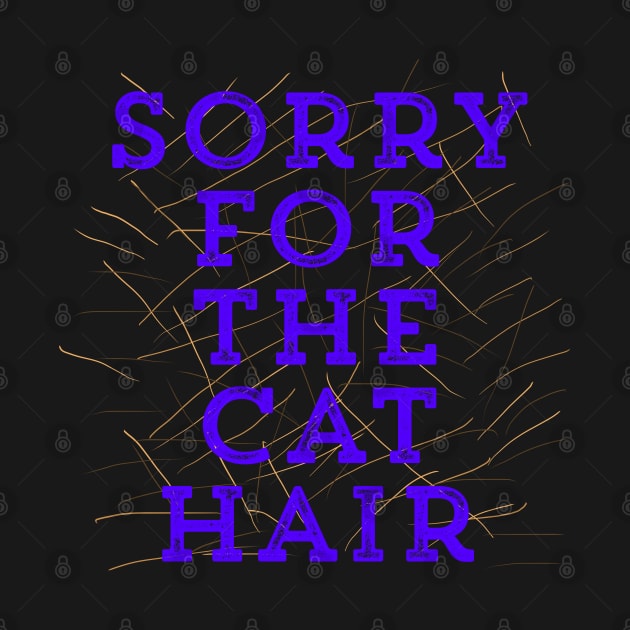 Sorry for the Cat Hair-Blue by wildjellybeans