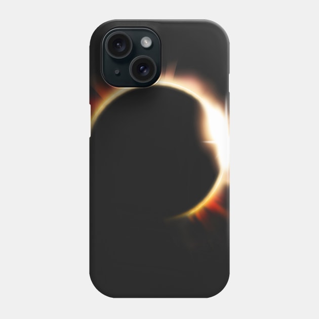 Total Solar Eclipse August 21 2017 Phone Case by vo_maria