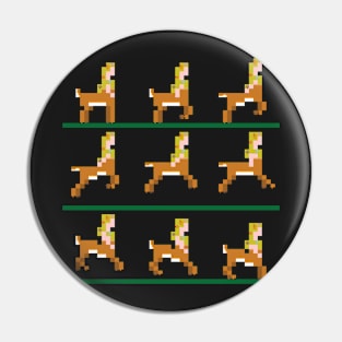 Leaping Cervitaur (Orange Fur) Pin