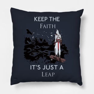 Leap of Faith Pillow