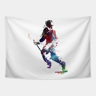 lacrosse sport art #lacrosse #sport Tapestry