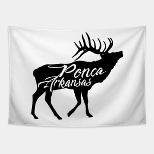 Ponca Arkansas Elk Design Tapestry