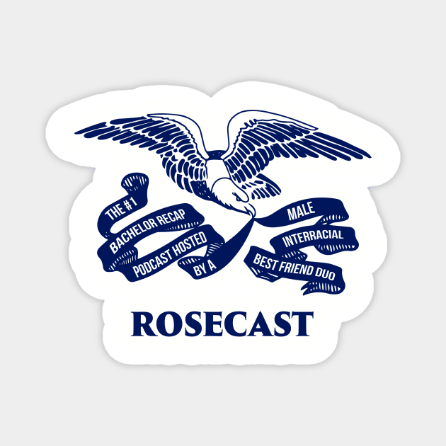 Rosecast Iowa (Navy) Magnet by ZPDesign