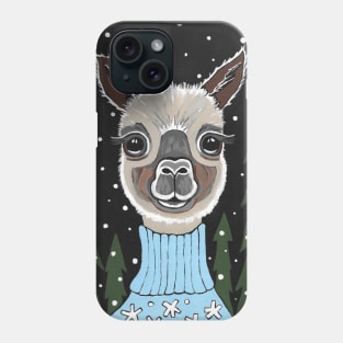 CHRISTMAS Alpaca Painting Phone Case