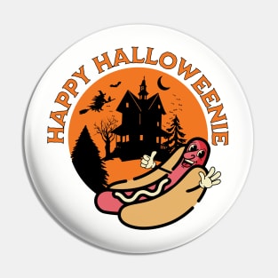 Happy Halloweenie Pin