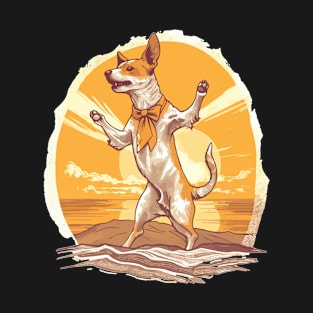 Dancing Dog Funny Dance Competition T-Shirt