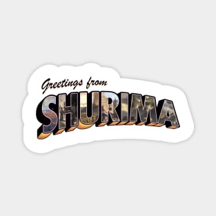 Greetings from shurima vintage Magnet