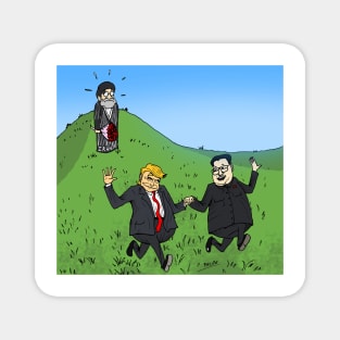 Iran Kim Trump Magnet