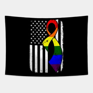 LGPT Pride American Flag Costume Gift Tapestry