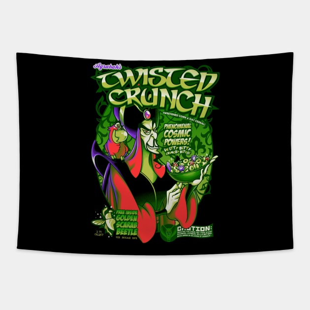 Twisted Crunch Tapestry by GillesBone