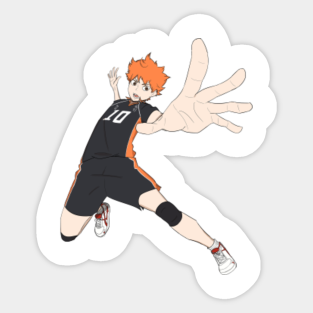 Haikyuu Hinata Shouyou Stickers Teepublic