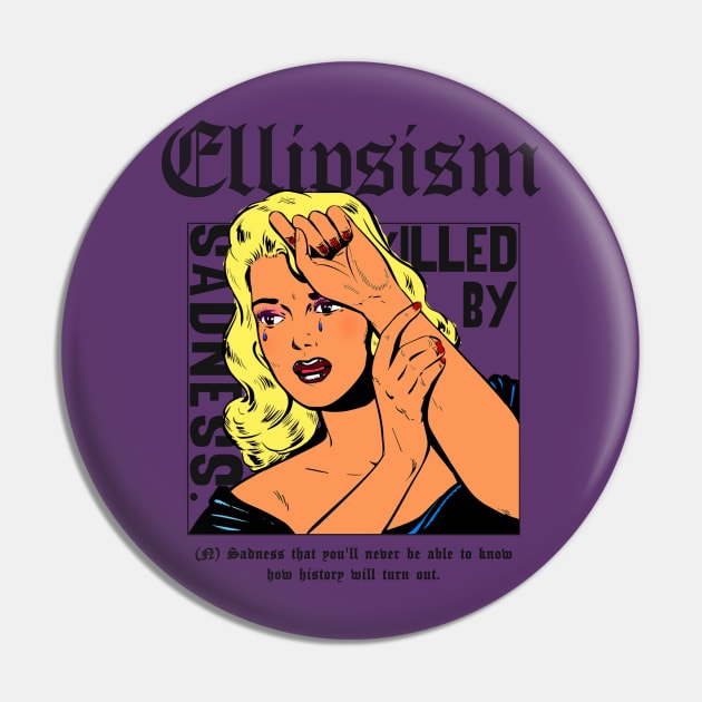 Old English "Ellipsism" Pin by A -not so store- Store