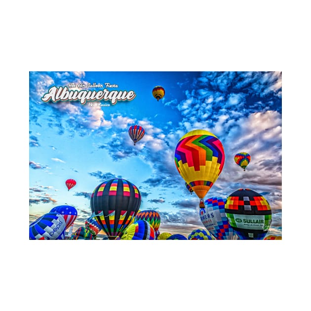 Albuquerque Hot Air Balloon Fiesta by Gestalt Imagery