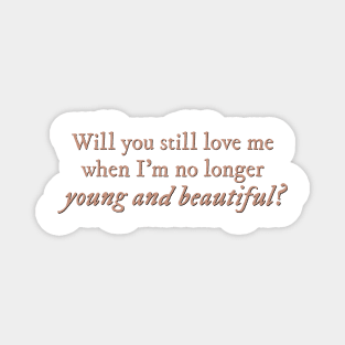 Young and Beautiful Lana del Rey lyrics Magnet