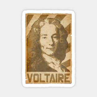 Voltaire Retro Propaganda Magnet